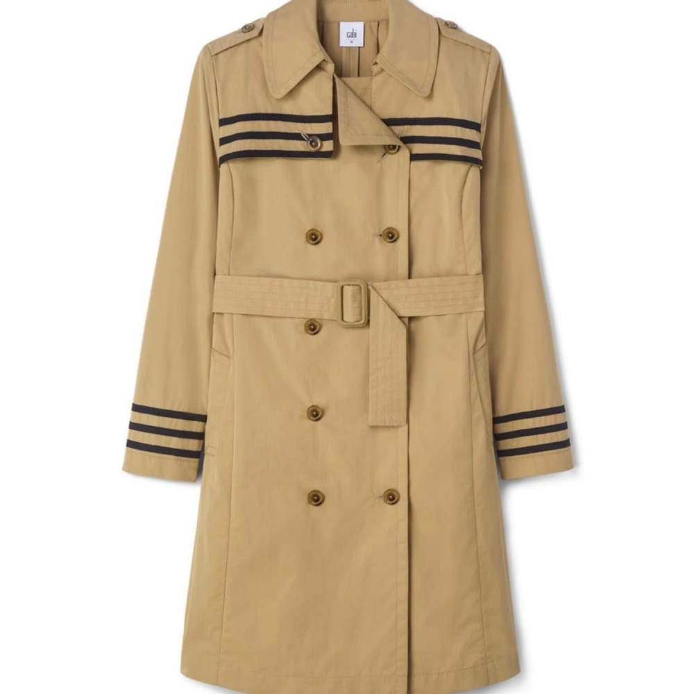 CAbi Runway Trench Coat 6669 - Picture 3 of 10